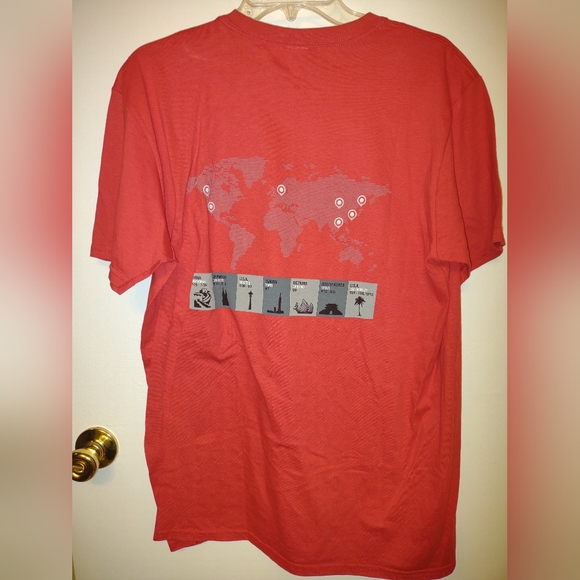 Gildan 2012 League Of Legends World Championship Map Gamer Red Cotton Te Shirt L - Picture 2 of 5